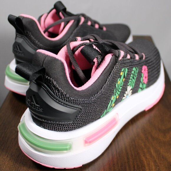 Adidas Racer TR23 Floral Sneakers - Size 6.5 - Picture 3 of 6
